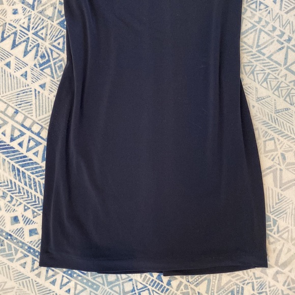 WHBM Navy Cocktail Dress - Picture 4 of 6